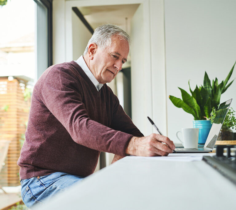 male deciding which prostate cancer treatment to take