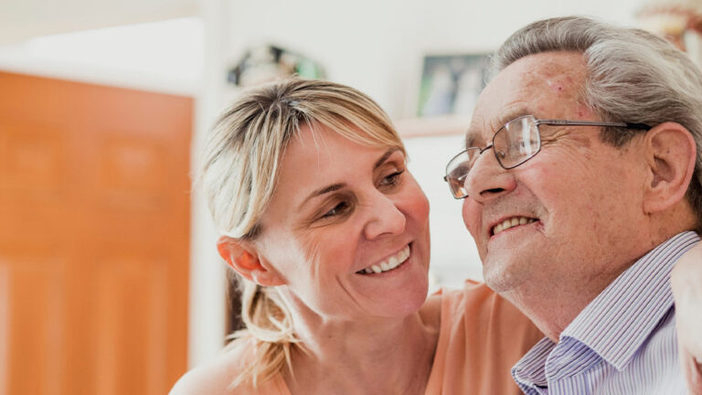 Man looking concerned about changes in his breathing