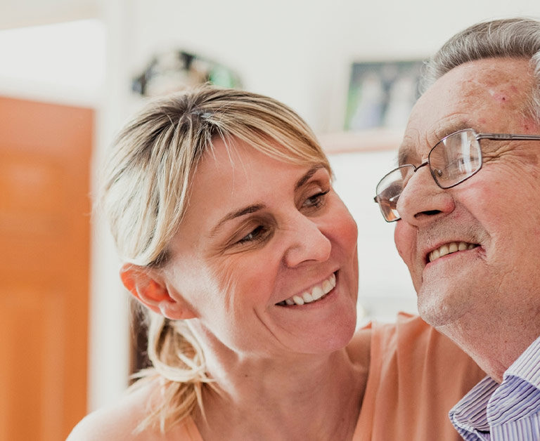 Man looking concerned about changes in his breathing